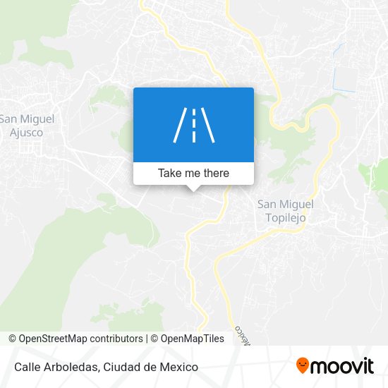 Mapa de Calle Arboledas