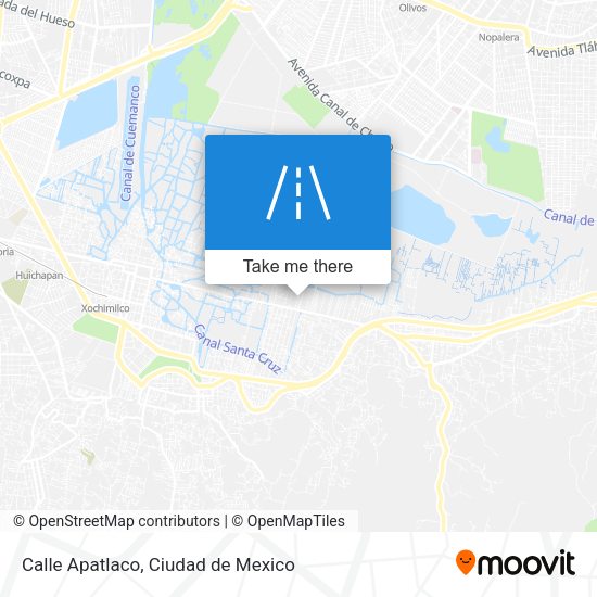 Calle Apatlaco map