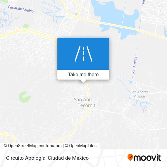 Circuito Apología map