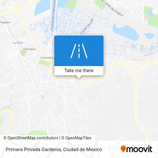 Primera Privada Gardenia map