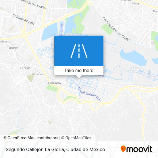 Segundo Callejón La Gloria map