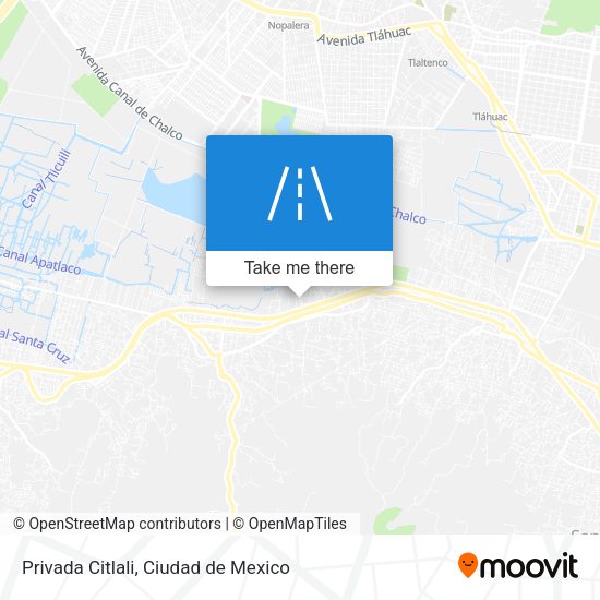 Mapa de Privada Citlali