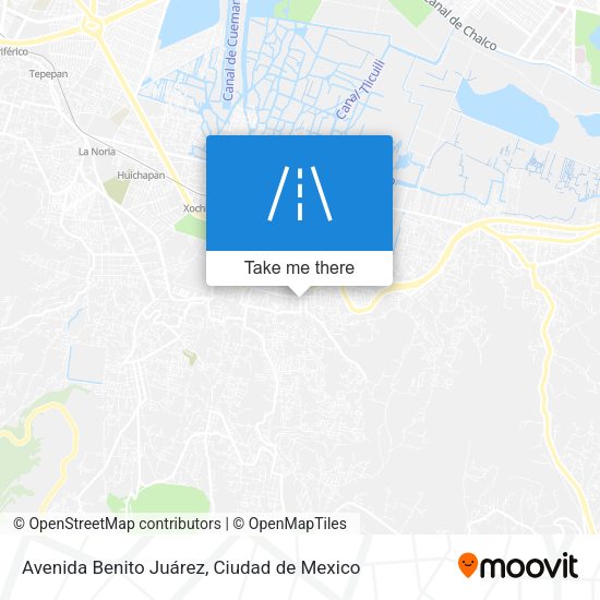 Mapa de Avenida Benito Juárez