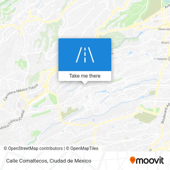 Calle Comaltecos map