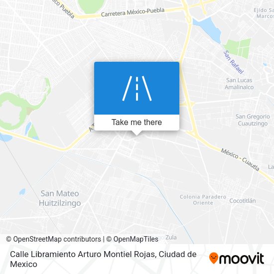 Mapa de Calle Libramiento Arturo Montiel Rojas