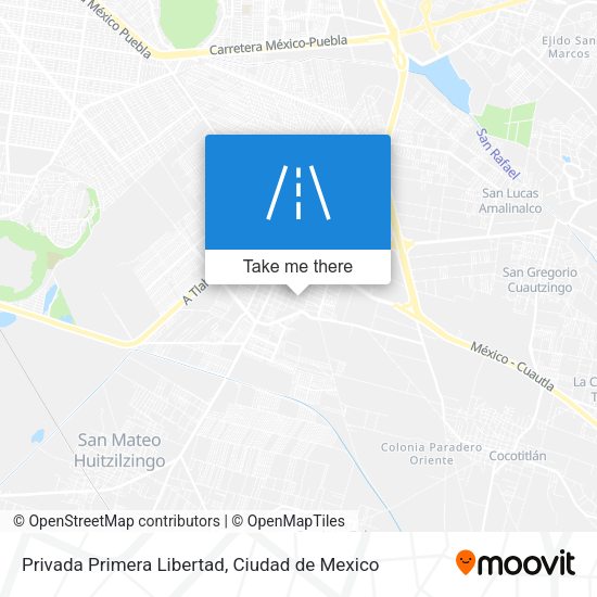 Privada Primera Libertad map