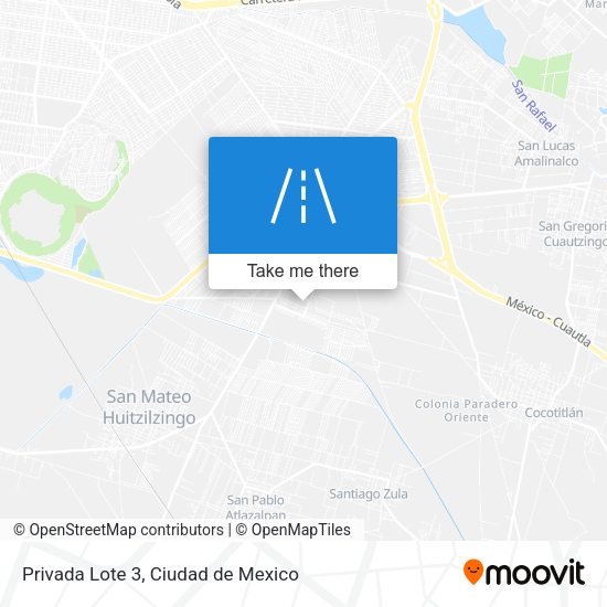 Privada Lote 3 map