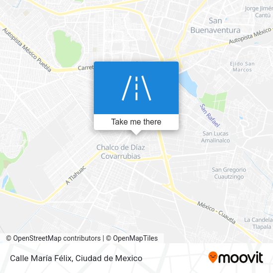 Calle María Félix map