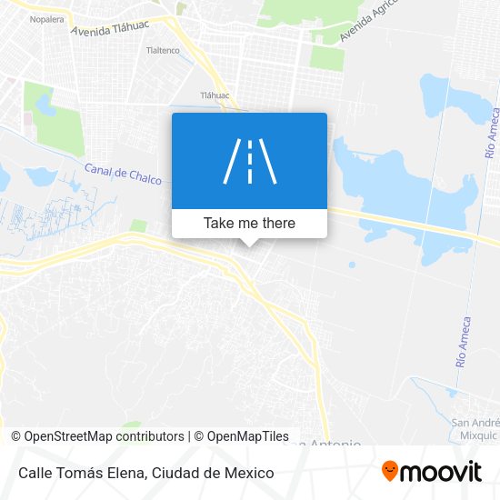 Mapa de Calle Tomás Elena