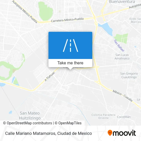 Calle Mariano Matamoros map