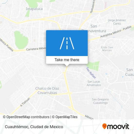 Cuauhtémoc map