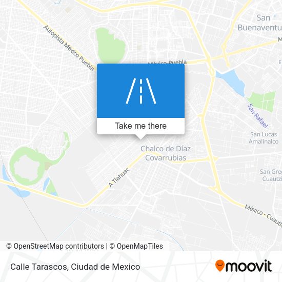 Calle Tarascos map