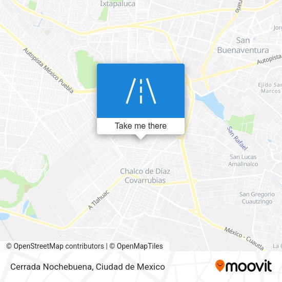 Cerrada Nochebuena map
