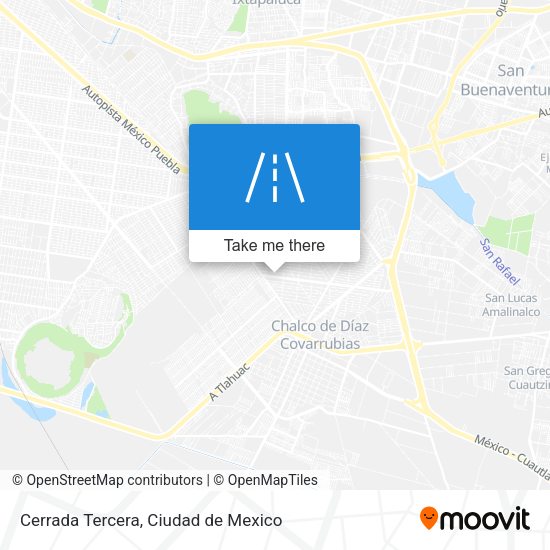 Cerrada Tercera map