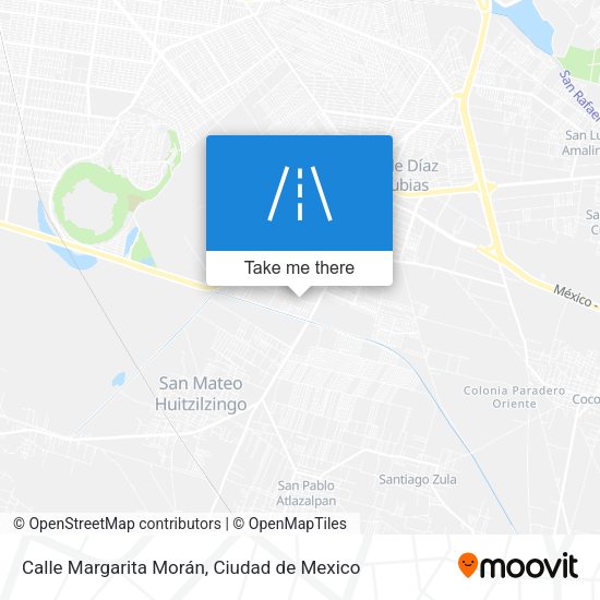 Calle Margarita Morán map