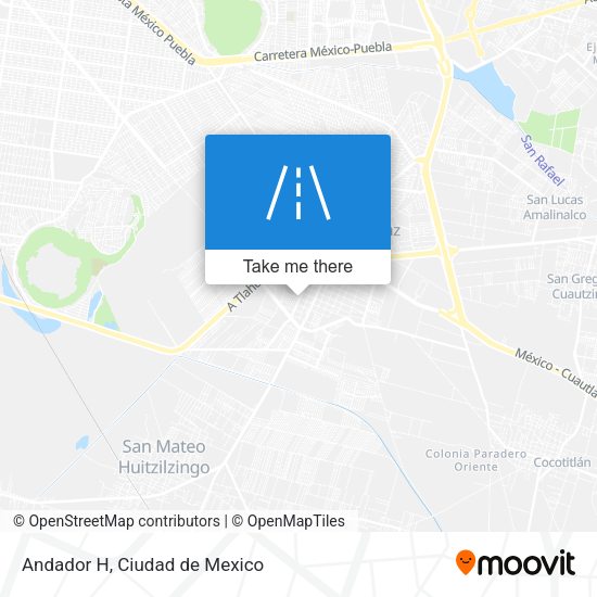Mapa de Andador H