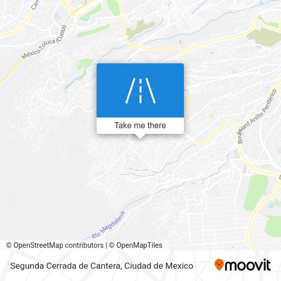 Segunda Cerrada de Cantera map