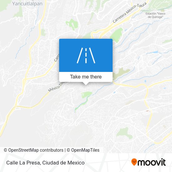 Calle La Presa map