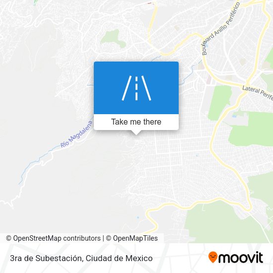 Mapa de 3ra de Subestación