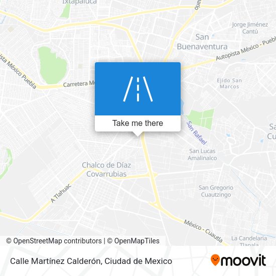 Mapa de Calle Martínez Calderón