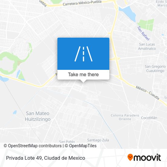Mapa de Privada Lote 49