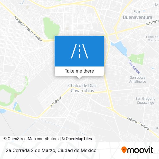 2a.Cerrada 2 de Marzo map