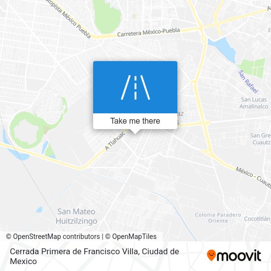 Cerrada Primera de Francisco Villa map