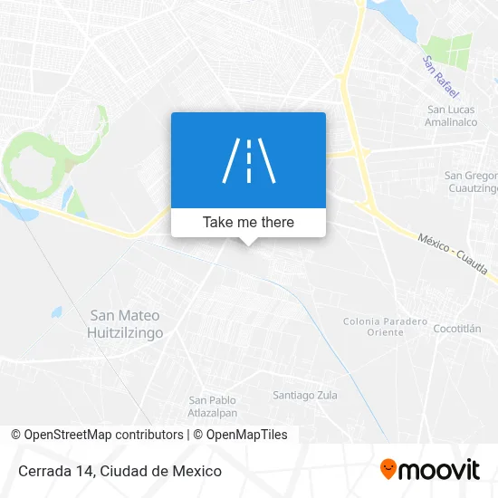 Cerrada 14 map