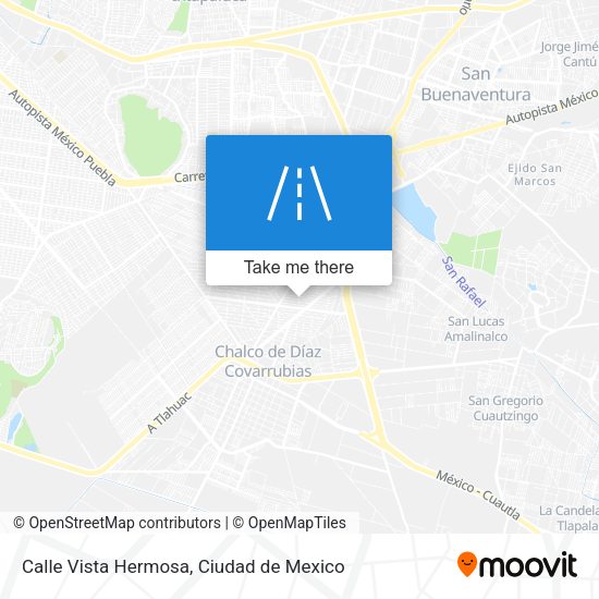 Calle Vista Hermosa map