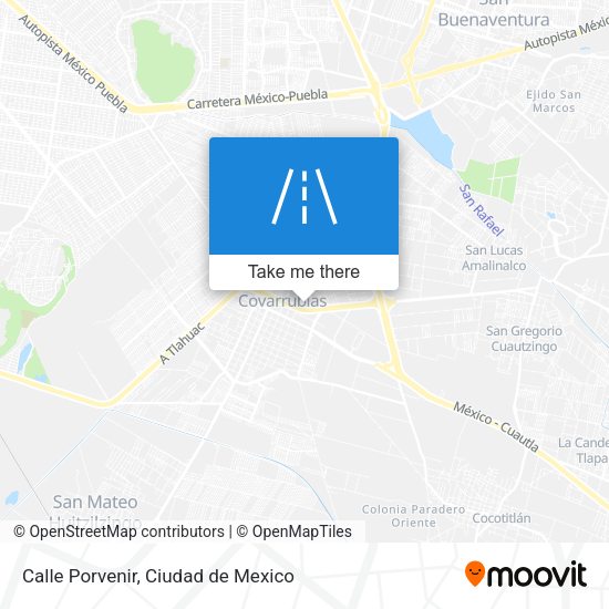 Calle Porvenir map