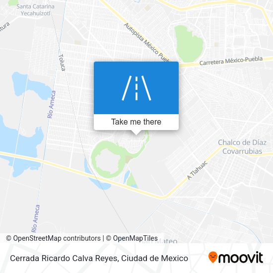 Cerrada Ricardo Calva Reyes map