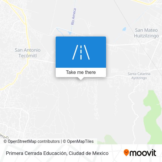 Primera Cerrada Educación map