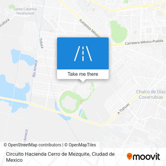 Mapa de Circuito Hacienda Cerro de Mezquite