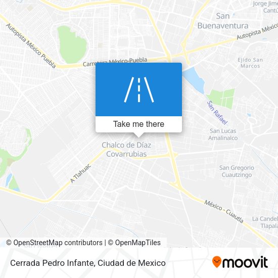 Cerrada Pedro Infante map