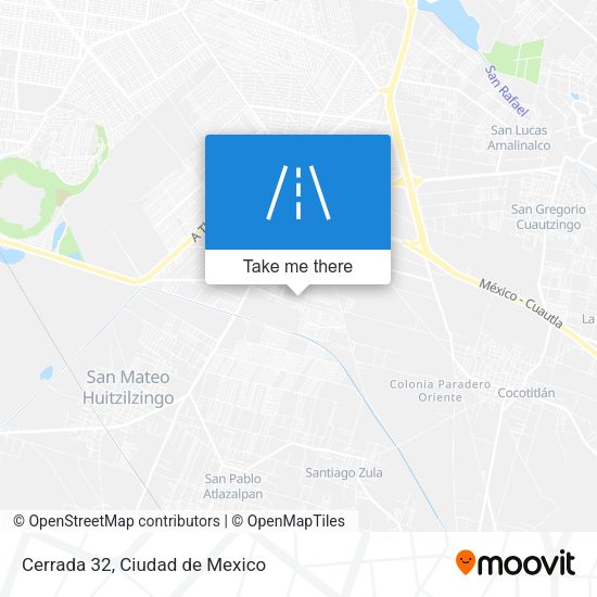 Mapa de Cerrada 32