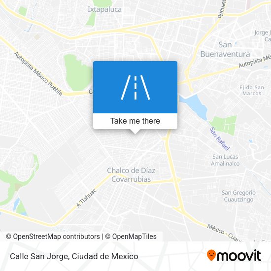 Calle San Jorge map