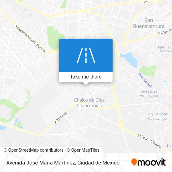 Avenida José María Martínez map