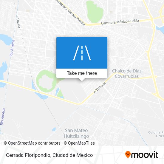 Cerrada Floripondio map