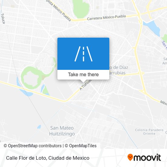 Calle Flor de Loto map