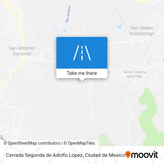 Mapa de Cerrada Segunda de Adolfo López