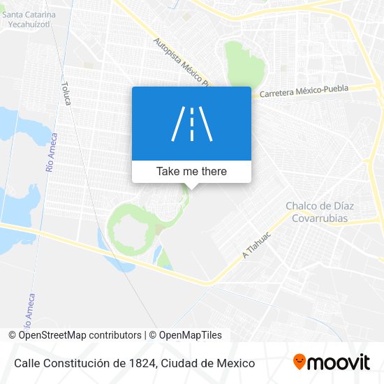 Mapa de Calle Constitución de 1824
