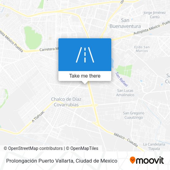 Mapa de Prolongación Puerto Vallarta