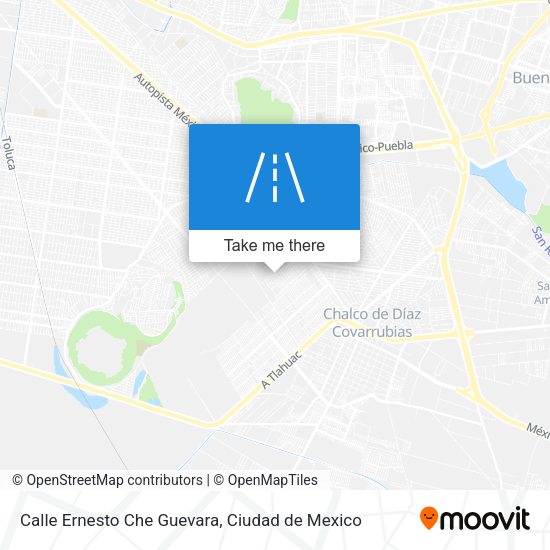 Calle Ernesto Che Guevara map