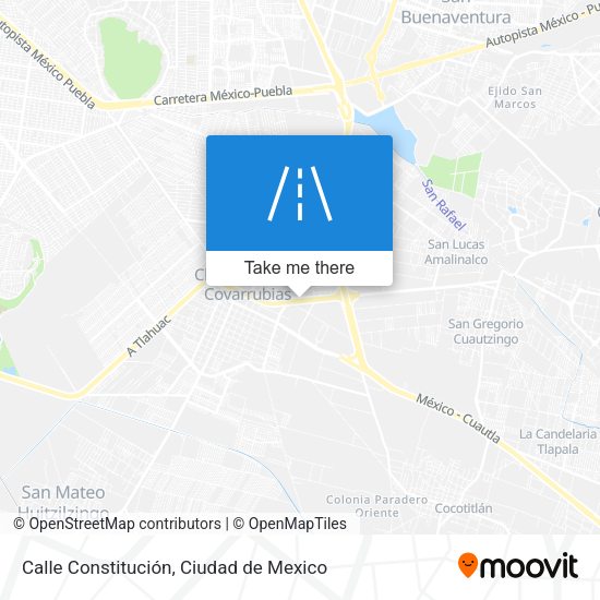 Calle Constitución map