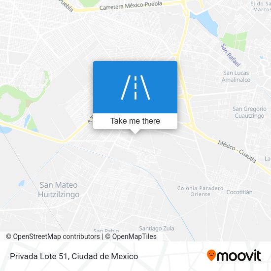Privada Lote 51 map