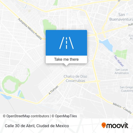 Calle 30 de Abril map