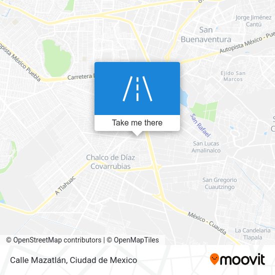 Calle Mazatlán map