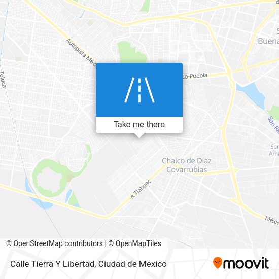 Mapa de Calle Tierra Y Libertad