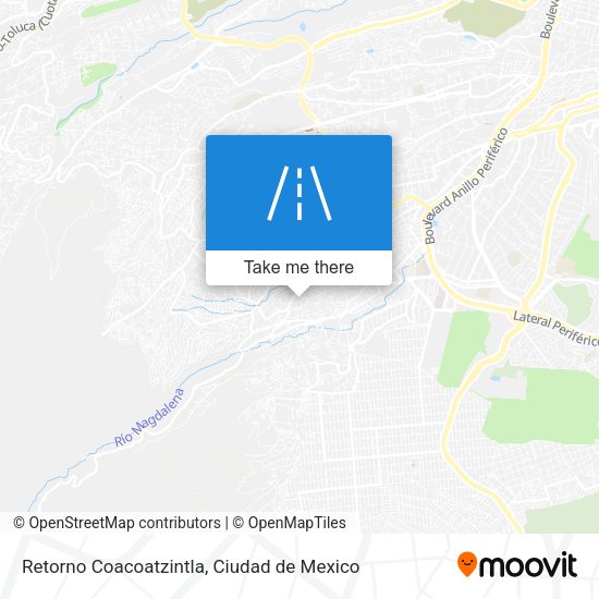 Retorno Coacoatzintla map