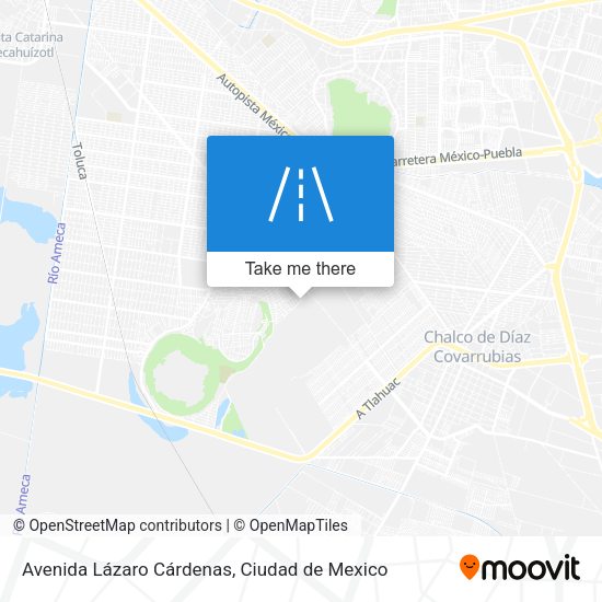 Mapa de Avenida Lázaro Cárdenas